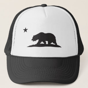 California Flag Trucker Hat