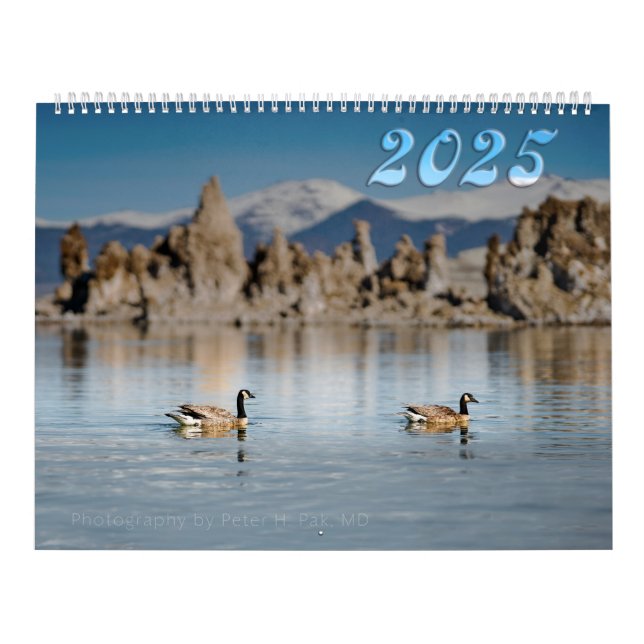 California Flora and Fauna 2025 Calendar (Cover)