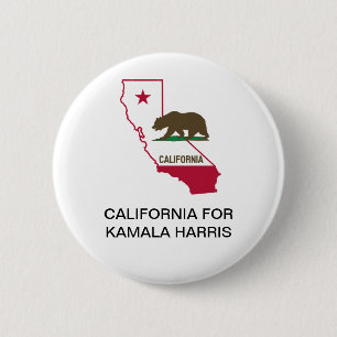CALIFORNIA for Kamala Harris 2020 Button