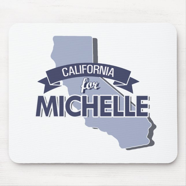 CALIFORNIA FOR MICHELLE -.png Mouse Mat (Front)