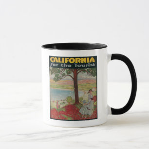 California For The Tourist Poster Mug