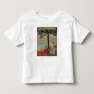 California For The Tourist Poster Toddler T-Shirt
