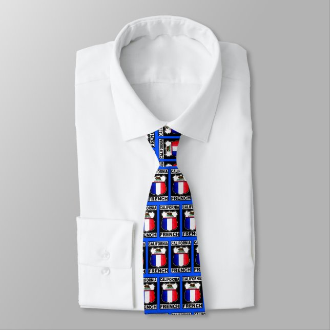 California French American Tie (Tied)