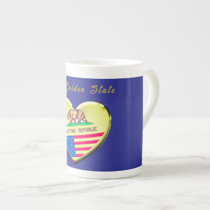 California Fun Bone China Mug