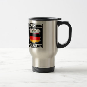 California German American Travel Mug