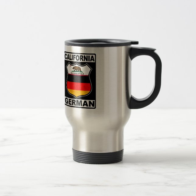 California German American Travel Mug (Right)