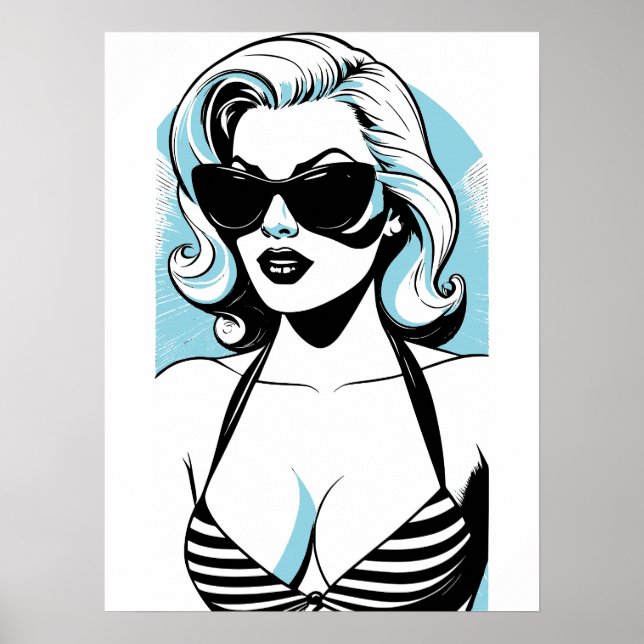 California Girl Poster (Front)