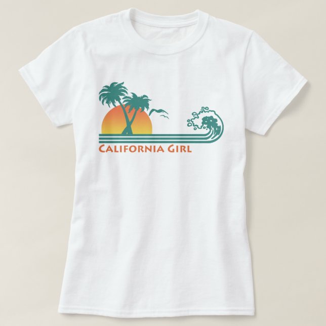 California Girl T-Shirt (Design Front)
