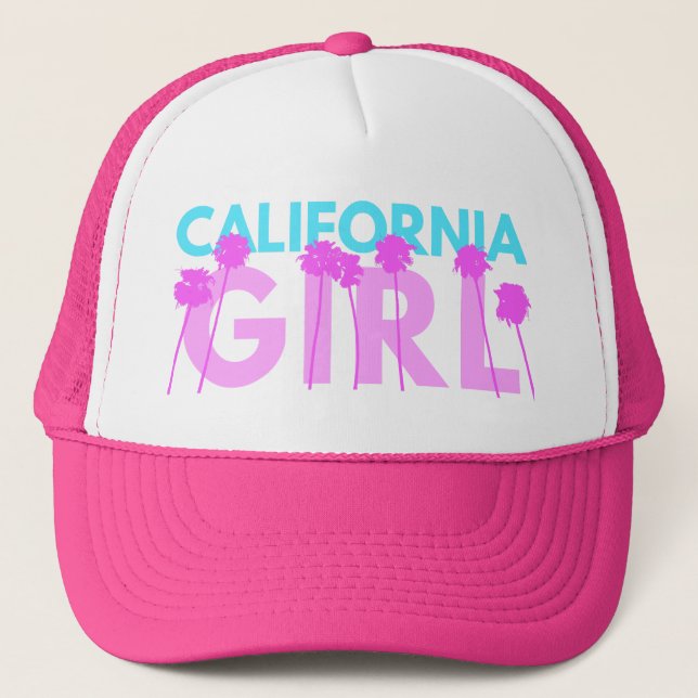 California GIrl Trucker Hat (Front)