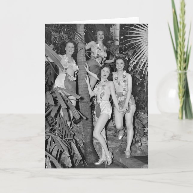 California Girls, 1930s Card (Front)