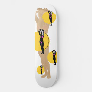 California Girls Skateboards - Courtney Logo