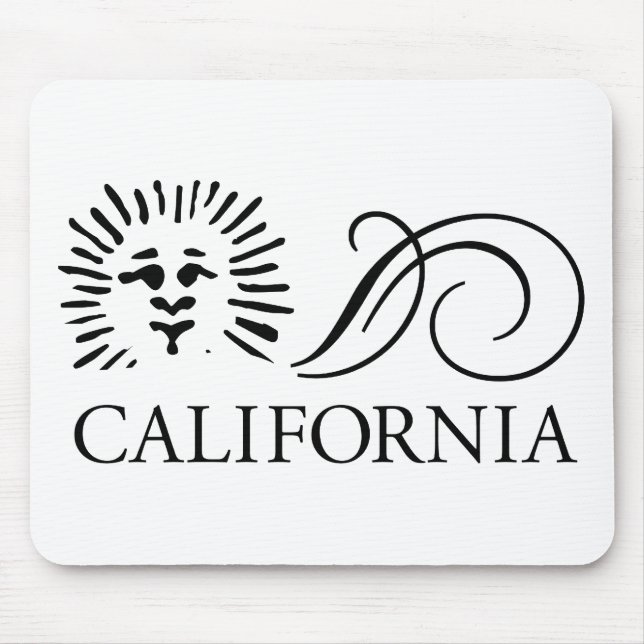 California Glyphing Mouse Mat (Front)