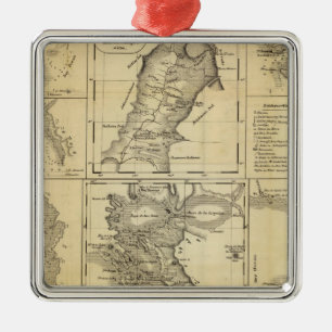 California Gold Rush Metal Tree Decoration