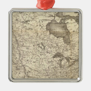 California Gold Rush Metal Tree Decoration