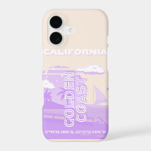California, Golden Coast, Travel Art, Preppy