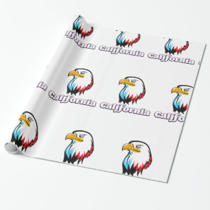 California Golden eagle Wrapping Paper
