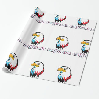 California Golden eagle Wrapping Paper