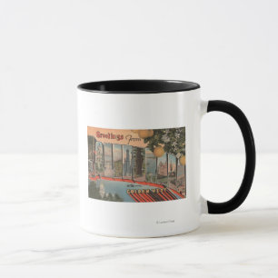 California (Golden West)Large Letter Scenes Mug