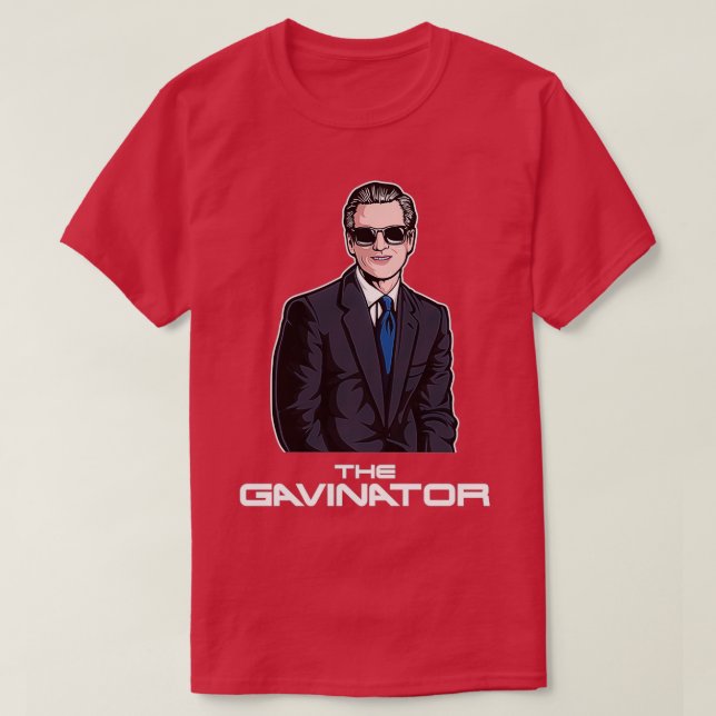 California Governor San Francisco Gavin Newsom The T-Shirt (Design Front)