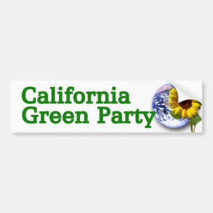 California Green Party bumper sticker