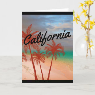 California Greeting Card