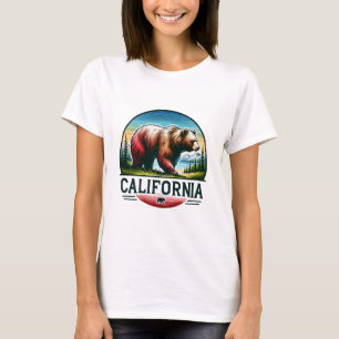 California, Grizzly Bear, T-Shirt