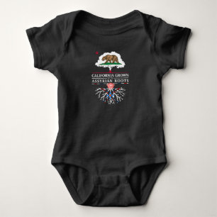 California Grown with Assyrian Roots Baby Bodysuit