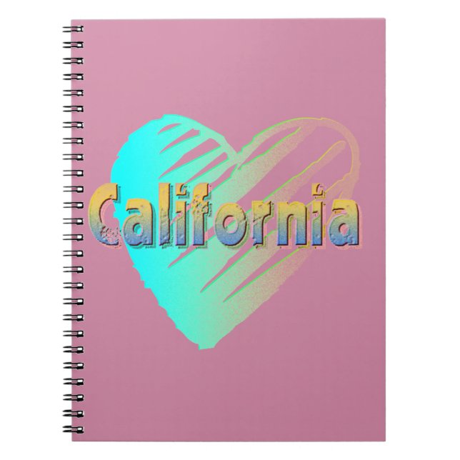 California Heart Notebook (Front)