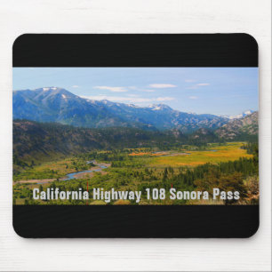 California Highway 108 Sonora Pass Mouse Mat