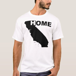 California Home Away From Home T Tee Shirt