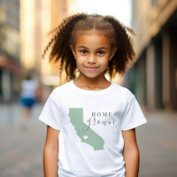 California Home Grown | Editable Colours State Map