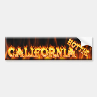 california hottie bumper sticker