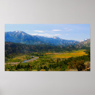 California HWY 108 Sonora Pass Poster