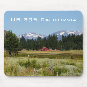 California HWY 395 Landscape Mouse Mat