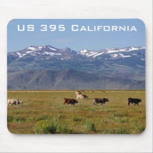California HWY 395 Landscape Mouse Mat