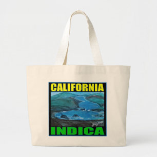 CALIFORNIA INDICA LARGE TOTE BAG