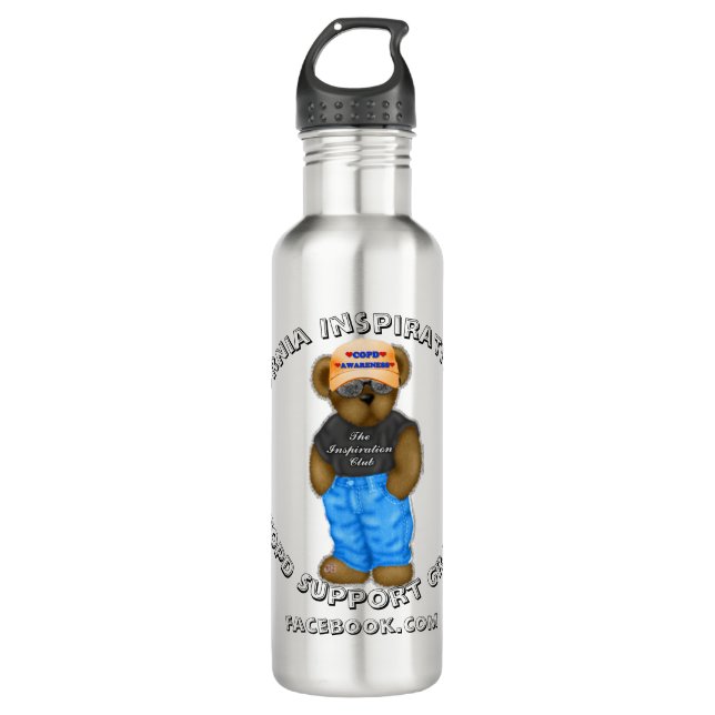 California Inspiration Club 710 Ml Water Bottle (Front)
