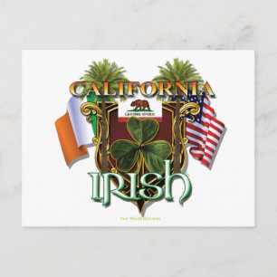 California Irish Pride Postcard