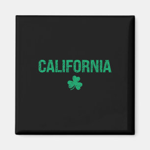 California Irish Shamrock St Patrick's Day Magnet