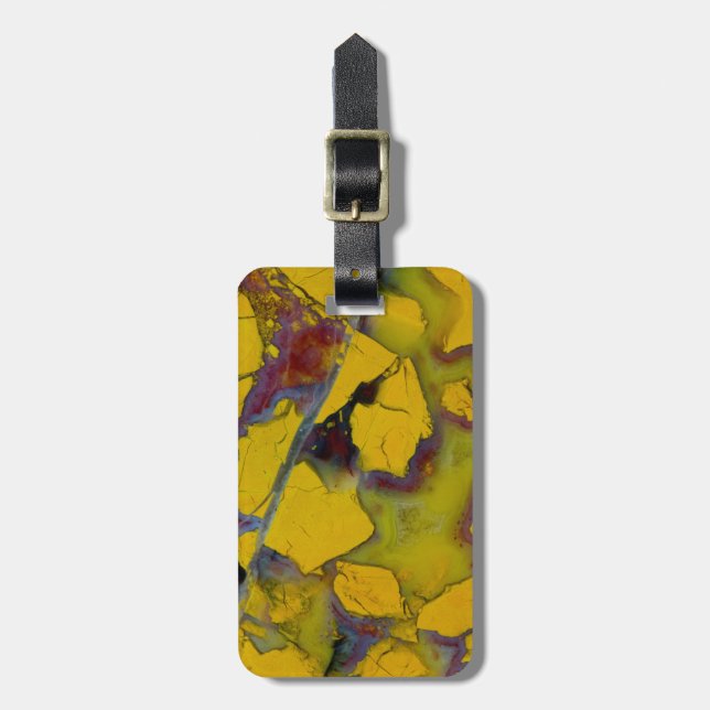 California Jasper Luggage Tag (Front Vertical)