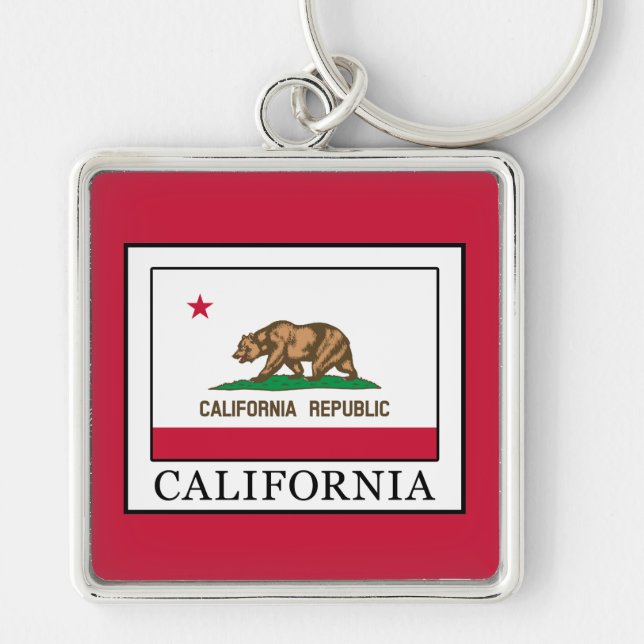 California Key Ring (Front)