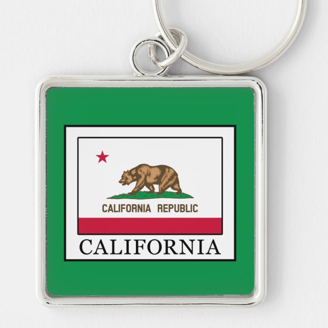 California Key Ring (Front)