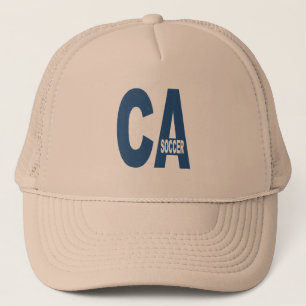 CALIFORNIA Khaki Trucker Cap FOCCER