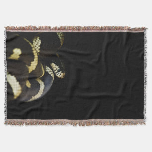 California King Snake Throw Blanket