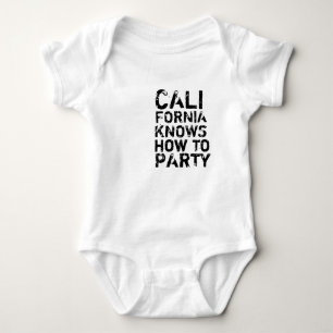 California Knows How to Party Baby Bodysuit