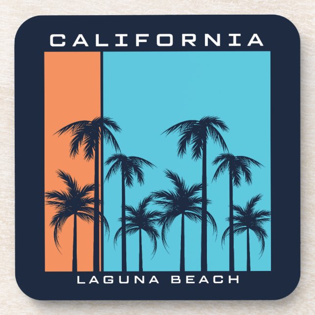 California Laguna Beach Coaster (Front)
