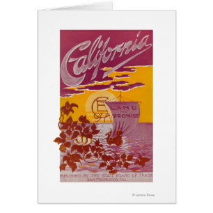 California Land of Promise Poster