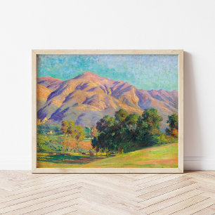 California Landscape   Arthur Merton Hazard Poster