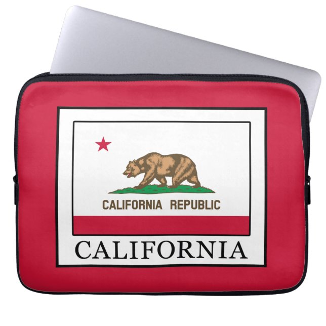 California Laptop Sleeve (Front)