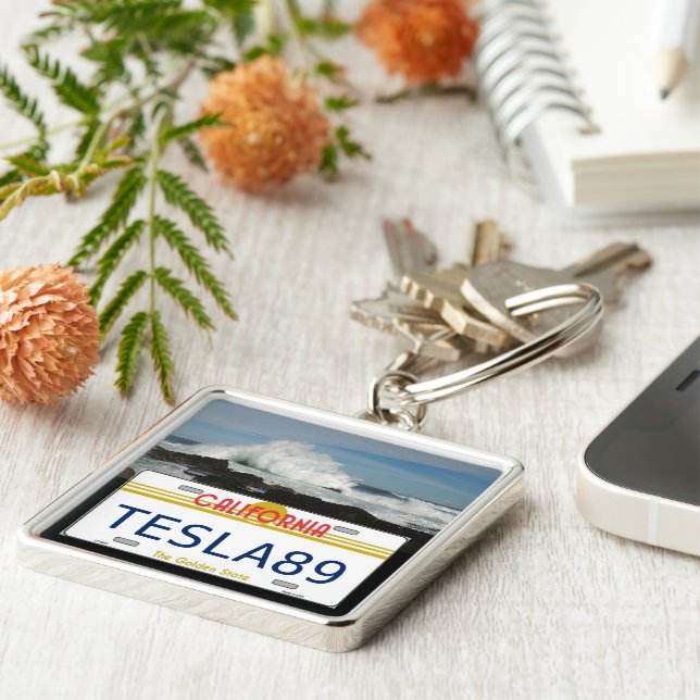 California license key ring (Side)